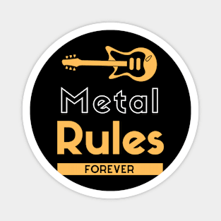 Heavy Metal Bands Heavy Metal Art Magnet